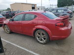 2014 Dodge Avenger Sxt Red vin: 1C3CDZCG0EN219179