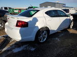 2014 Dodge Avenger Sxt White vin: 1C3CDZCG5EN187992