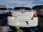 2014 Dodge Avenger Sxt White vin: 1C3CDZCG5EN187992