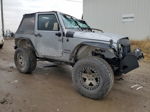 2014 Jeep Wrangler Sport Серебряный vin: 1C4AJWAG0EL312440