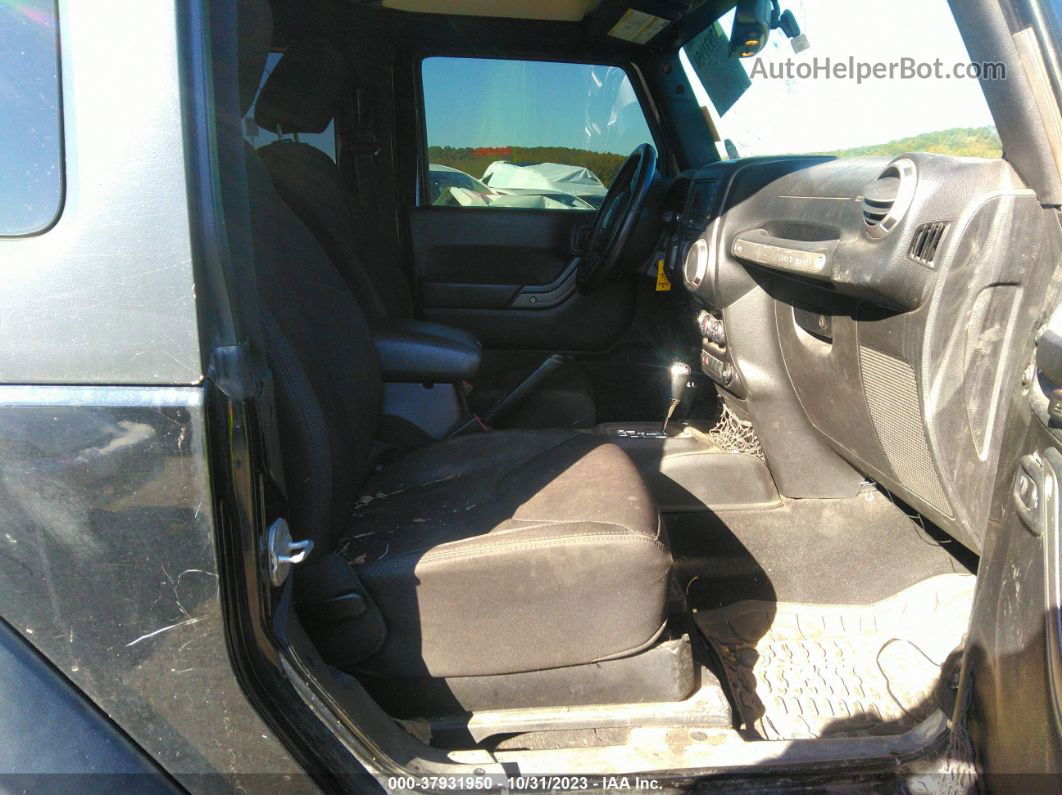 2014 Jeep Wrangler Sport Black vin: 1C4AJWAG1EL105328