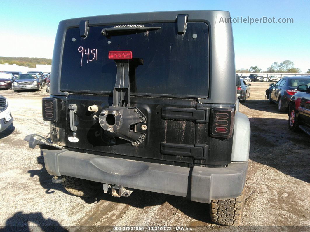 2014 Jeep Wrangler Sport Black vin: 1C4AJWAG1EL105328