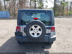 2014 Jeep Wrangler Sport Silver vin: 1C4AJWAG1EL110173