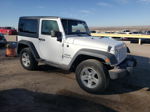 2014 Jeep Wrangler Sport White vin: 1C4AJWAG1EL160216