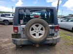 2014 Jeep Wrangler Sport Silver vin: 1C4AJWAG1EL192454