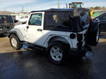 2014 Jeep Wrangler Sport White vin: 1C4AJWAG1EL252734