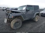 2014 Jeep Wrangler Willys Wheeler Черный vin: 1C4AJWAG1EL281828