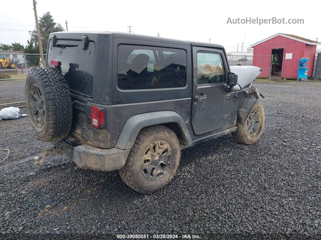 2014 Jeep Wrangler Willys Wheeler Черный vin: 1C4AJWAG1EL281828