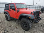 2017 Jeep Wrangler Sport Red vin: 1C4AJWAG1HL507239