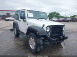 2017 Jeep Wrangler Sport 4x4 White vin: 1C4AJWAG1HL732440