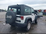 2017 Jeep Wrangler Sport 4x4 White vin: 1C4AJWAG1HL732440