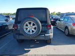 2014 Jeep Wrangler Sport Gray vin: 1C4AJWAG2EL116905