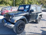 2014 Jeep Wrangler Willys Wheeler Black vin: 1C4AJWAG2EL214154