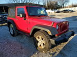 2014 Jeep Wrangler Sport Red vin: 1C4AJWAG2EL251477