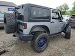 2014 Jeep Wrangler Sport Silver vin: 1C4AJWAG2EL315114