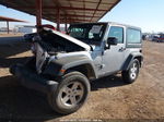 2017 Jeep Wrangler Sport 4x4 Silver vin: 1C4AJWAG2HL671633