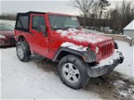 2017 Jeep Wrangler Sport Красный vin: 1C4AJWAG2HL749392