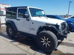 2014 Jeep Wrangler Sport White vin: 1C4AJWAG3EL201798