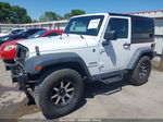 2014 Jeep Wrangler Sport Белый vin: 1C4AJWAG3EL201798