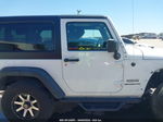 2014 Jeep Wrangler Sport White vin: 1C4AJWAG3EL201798