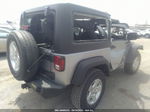 2014 Jeep Wrangler Sport Gray vin: 1C4AJWAG3EL321438