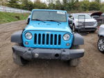 2017 Jeep Wrangler Sport Blue vin: 1C4AJWAG3HL582735