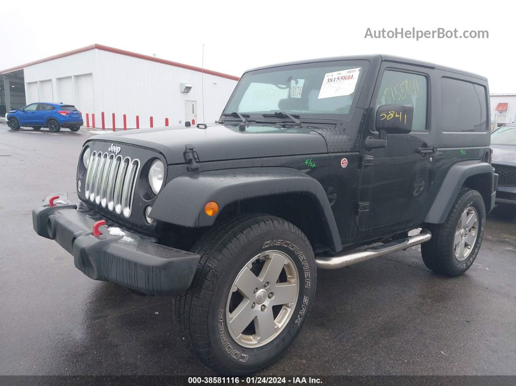 2014 Jeep Wrangler Sport Black vin: 1C4AJWAG4EL191069