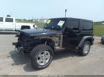 2014 Jeep Wrangler Sport Черный vin: 1C4AJWAG4EL260679