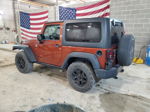 2014 Jeep Wrangler Sport Orange vin: 1C4AJWAG4EL290734