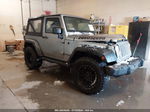 2014 Jeep Wrangler Sport Silver vin: 1C4AJWAG4EL315339