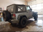 2014 Jeep Wrangler Sport Silver vin: 1C4AJWAG4EL315339