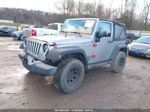 2014 Jeep Wrangler Sport Silver vin: 1C4AJWAG4EL321156