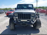 2014 Jeep Wrangler Sport Silver vin: 1C4AJWAG5EL138204