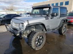 2014 Jeep Wrangler Sport Silver vin: 1C4AJWAG5EL155925