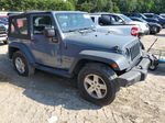 2014 Jeep Wrangler Sport Blue vin: 1C4AJWAG5EL184132