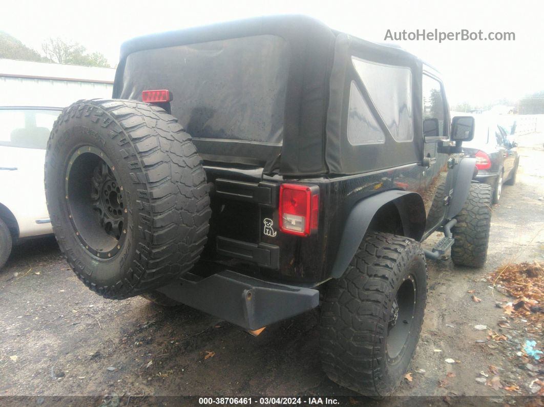 2014 Jeep Wrangler Sport Black vin: 1C4AJWAG5EL192411