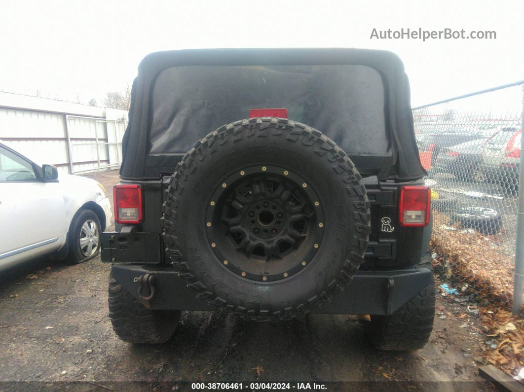 2014 Jeep Wrangler Sport Black vin: 1C4AJWAG5EL192411