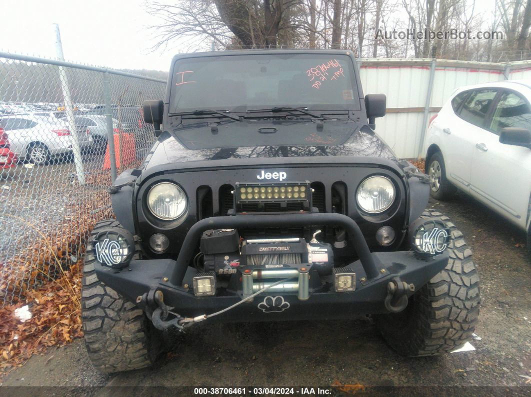 2014 Jeep Wrangler Sport Black vin: 1C4AJWAG5EL192411