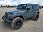 2014 Jeep Wrangler Sport Gray vin: 1C4AJWAG5EL285364