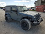 2014 Jeep Wrangler Sport Gray vin: 1C4AJWAG5EL285364