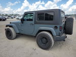 2014 Jeep Wrangler Sport Gray vin: 1C4AJWAG5EL285364