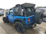 2014 Jeep Wrangler Sport Синий vin: 1C4AJWAG5EL318072