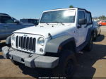 2014 Jeep Wrangler Sport White vin: 1C4AJWAG6EL121637