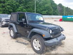 2014 Jeep Wrangler Sport Черный vin: 1C4AJWAG6EL201634