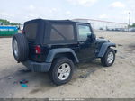 2014 Jeep Wrangler Sport Black vin: 1C4AJWAG6EL201634