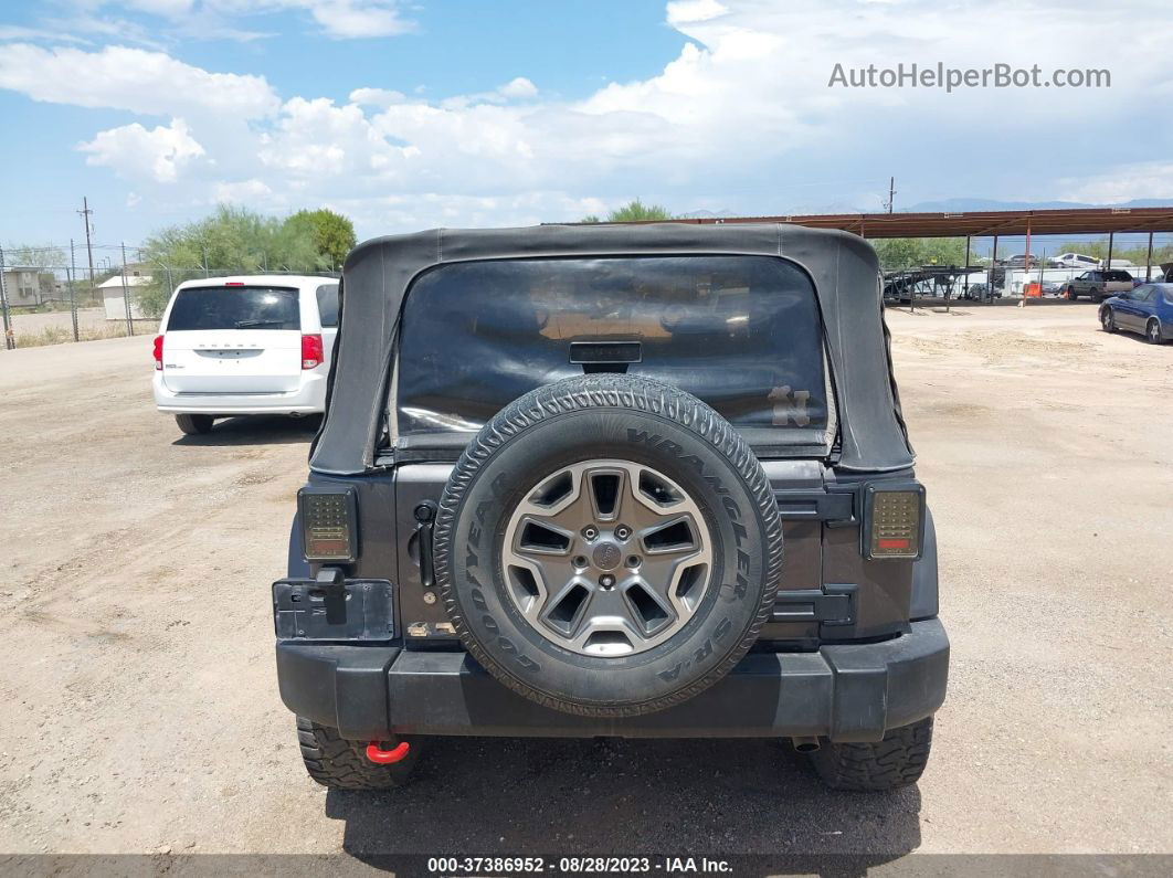 2014 Jeep Wrangler Sport Gray vin: 1C4AJWAG6EL253975