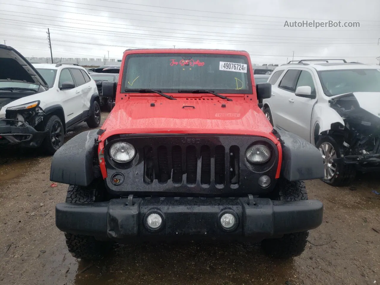 2017 Jeep Wrangler Sport Red vin: 1C4AJWAG6HL746933