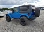 2014 Jeep Wrangler Sport Blue vin: 1C4AJWAG7EL261549