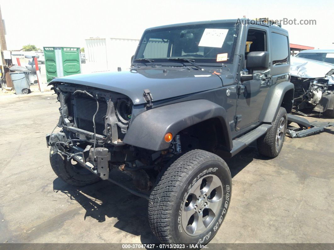 2017 Jeep Wrangler Sport Серый vin: 1C4AJWAG7HL560124