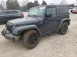 2017 Jeep Wrangler Sport Gray vin: 1C4AJWAG7HL659090